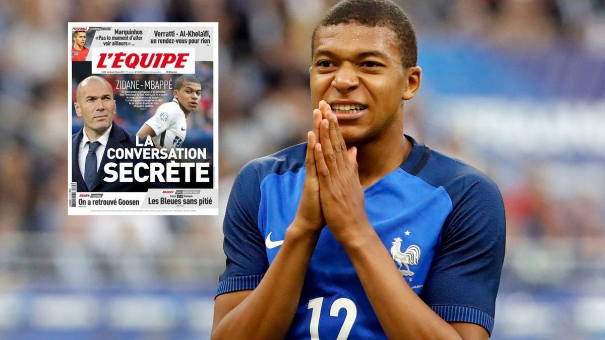 L’Equipe: ზიდანი მბაპეს შეხვდა და მას ძირითადში ადგილს დაპირდა L’Equipe: ზიდანი მბაპეს შეხვდა და მას ძირითადში ადგილს დაპირდა