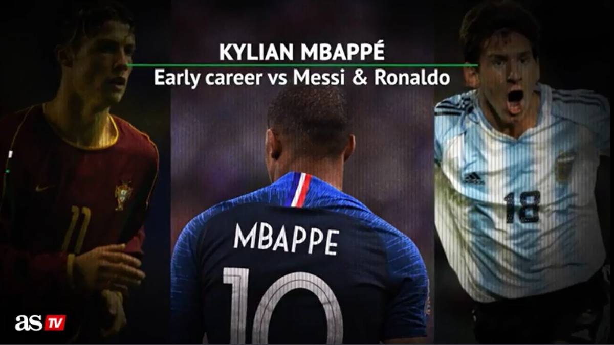 Kylian Mbappe Vs Lionel Messi And Cristiano Ronaldo As Usa