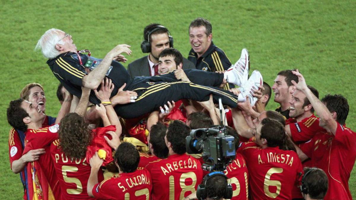 Las charlas motivadoras Luis Aragonés en la Eurocopa 2008 - AS.com