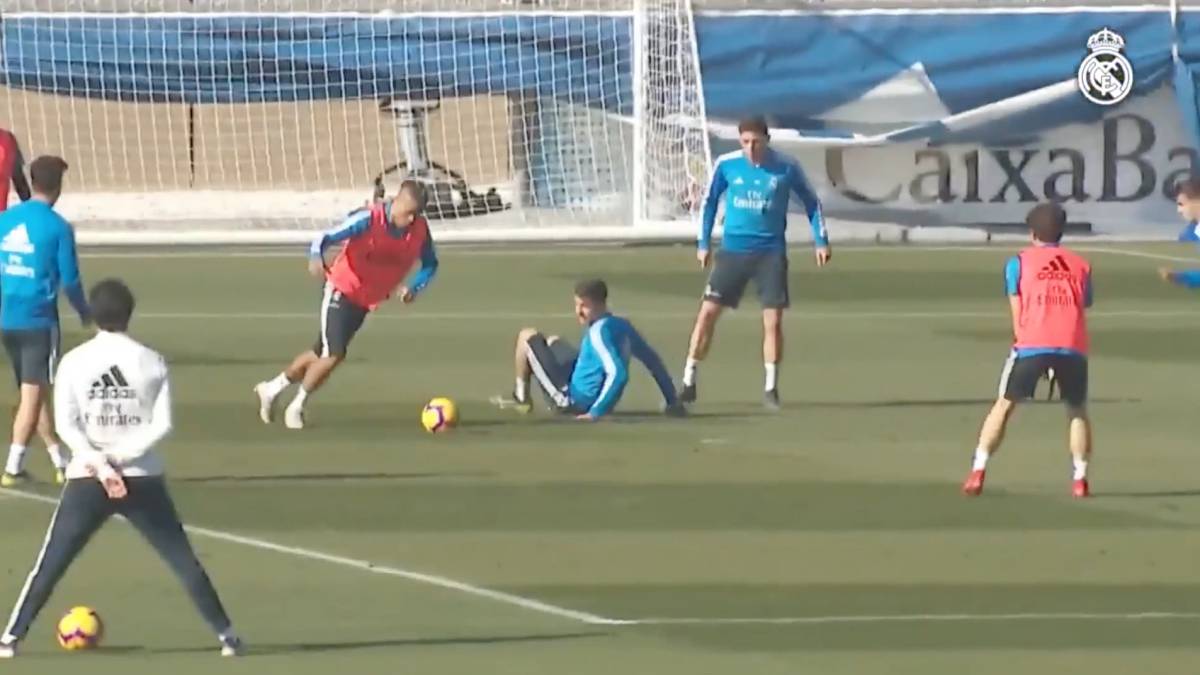 Mariano quiere jugar el Derbi: su golazo en el entrenamiento - AS Chile