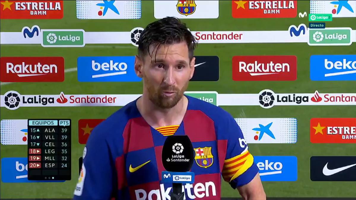 Ver vídeo / Rajada de Messi: "Si seguimos así, perdemos con el Nápoles..."