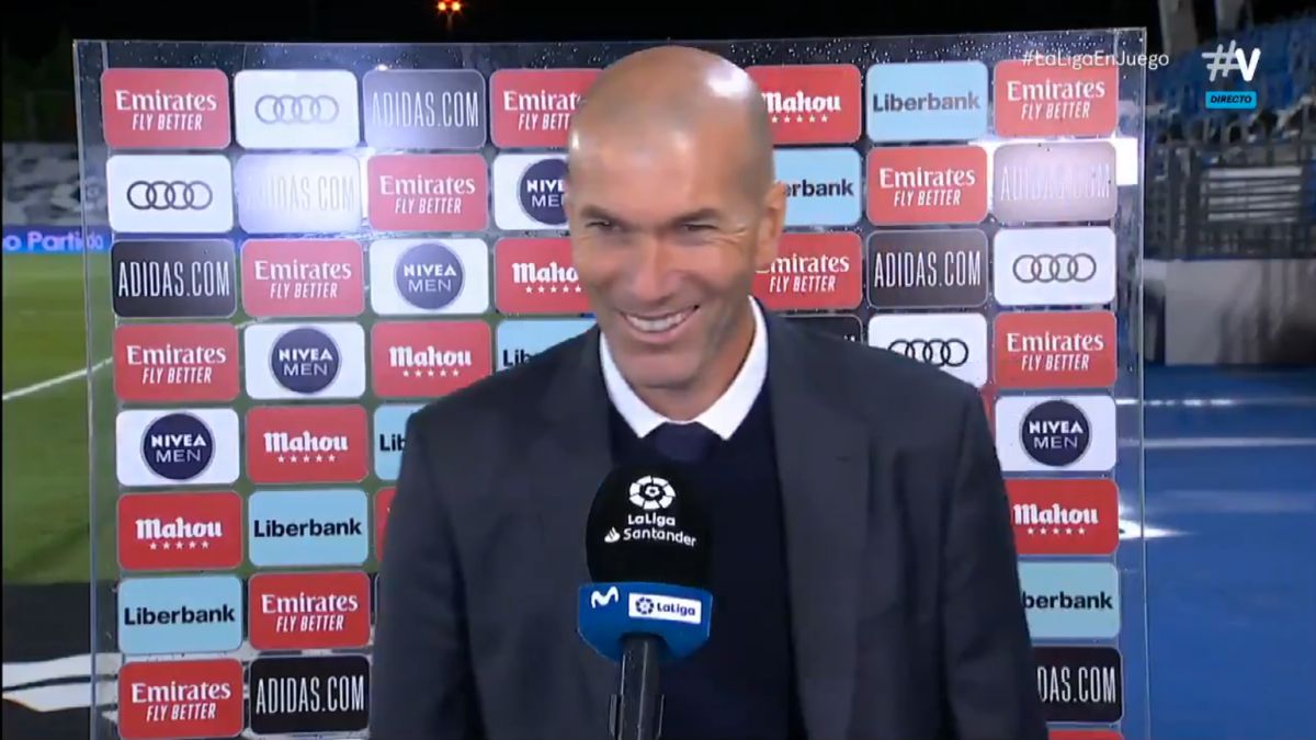 secuencia Agradecido Superar El final de la entrevista a Zidane que se viraliza por momentos - AS.com