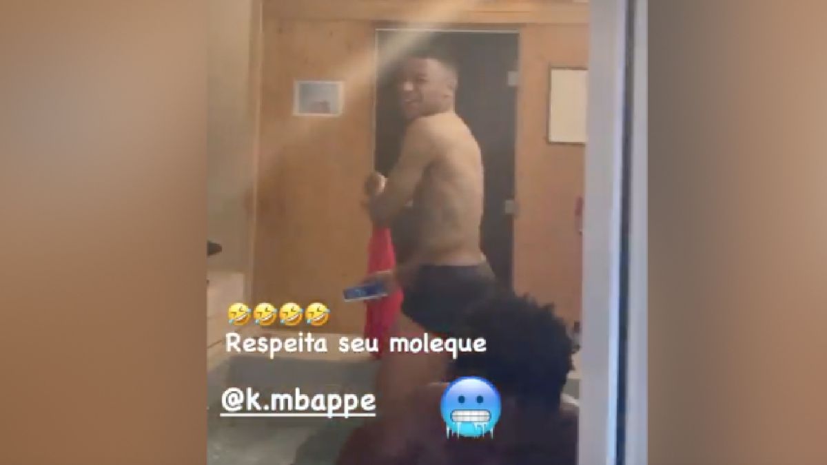 Mbappe. desnudo