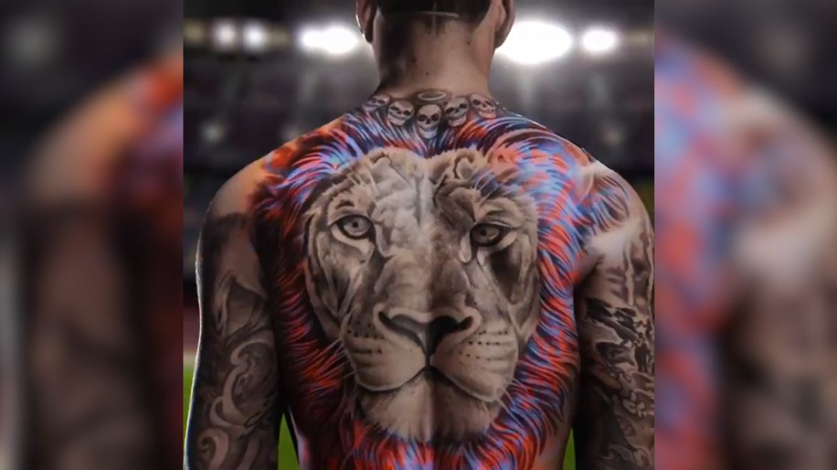 Lyon star Memphis Depay has explained the meaning behind his tattoos  revealing the huge lion represents him being brought up in a jungle  The  Sun