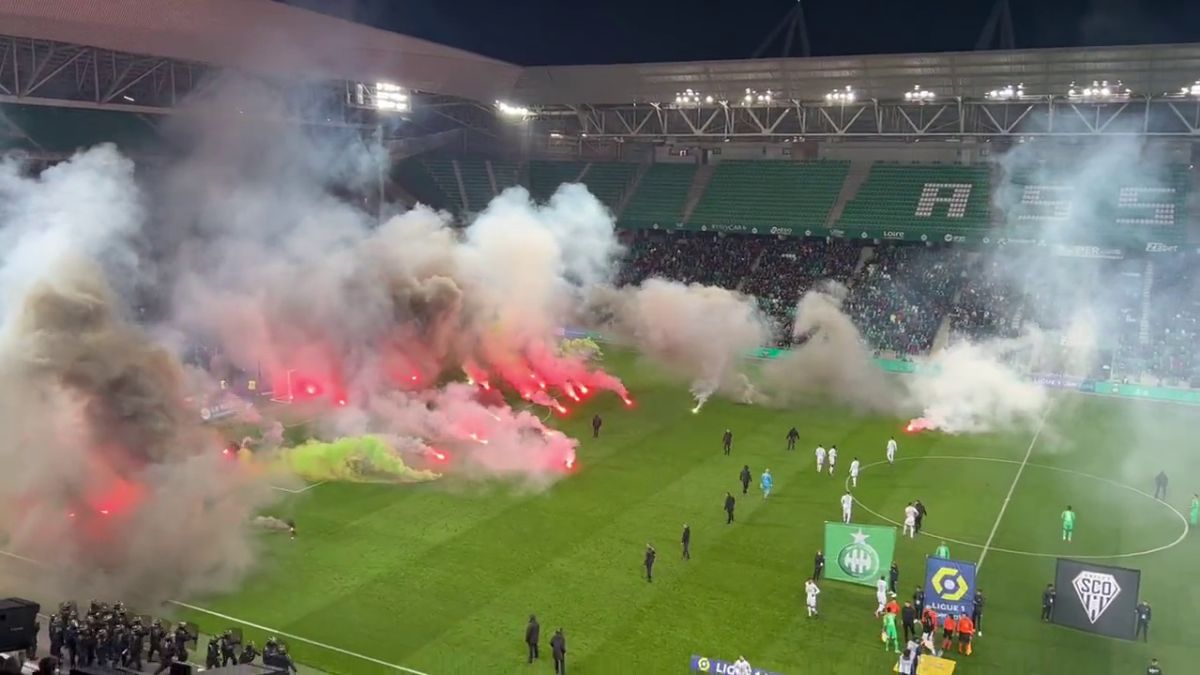 ¿Qué pasó con el partido de Saint Étienne vs Angers