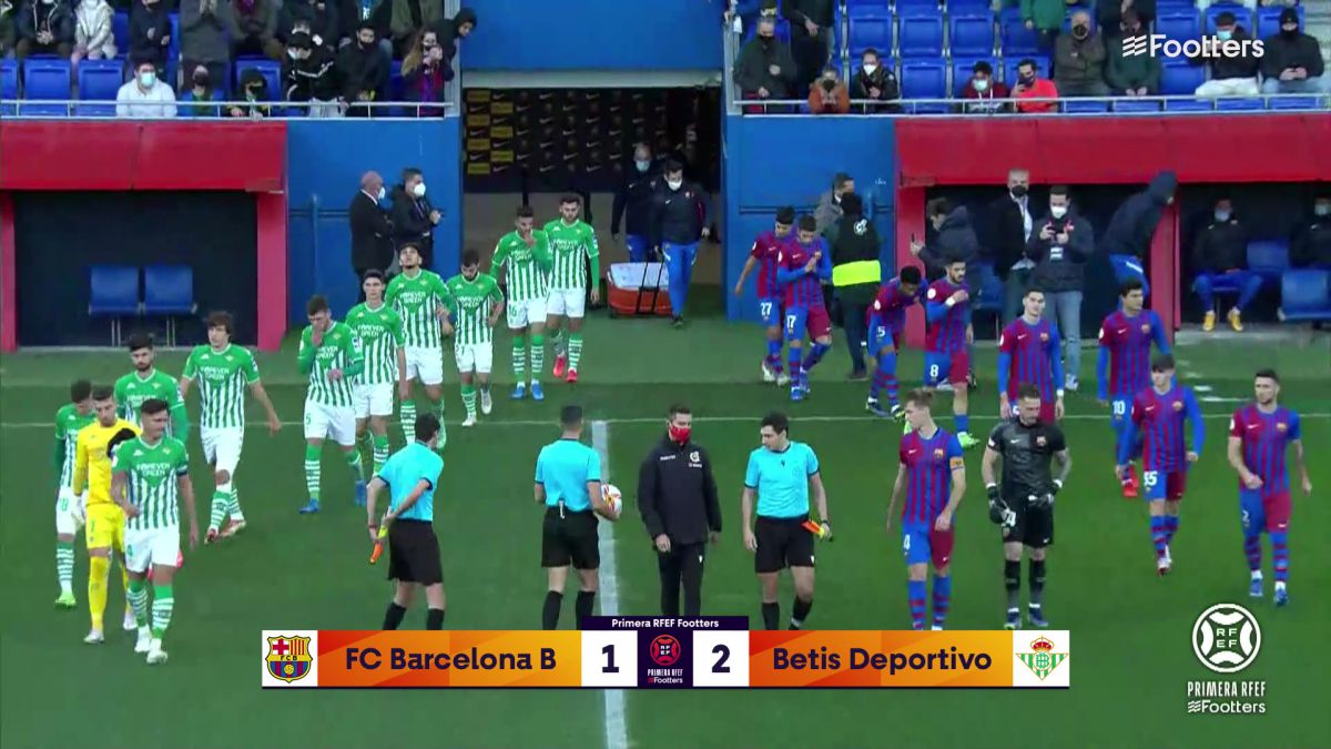 Resumen y goles del Barça B vs. B Primera RFEF -