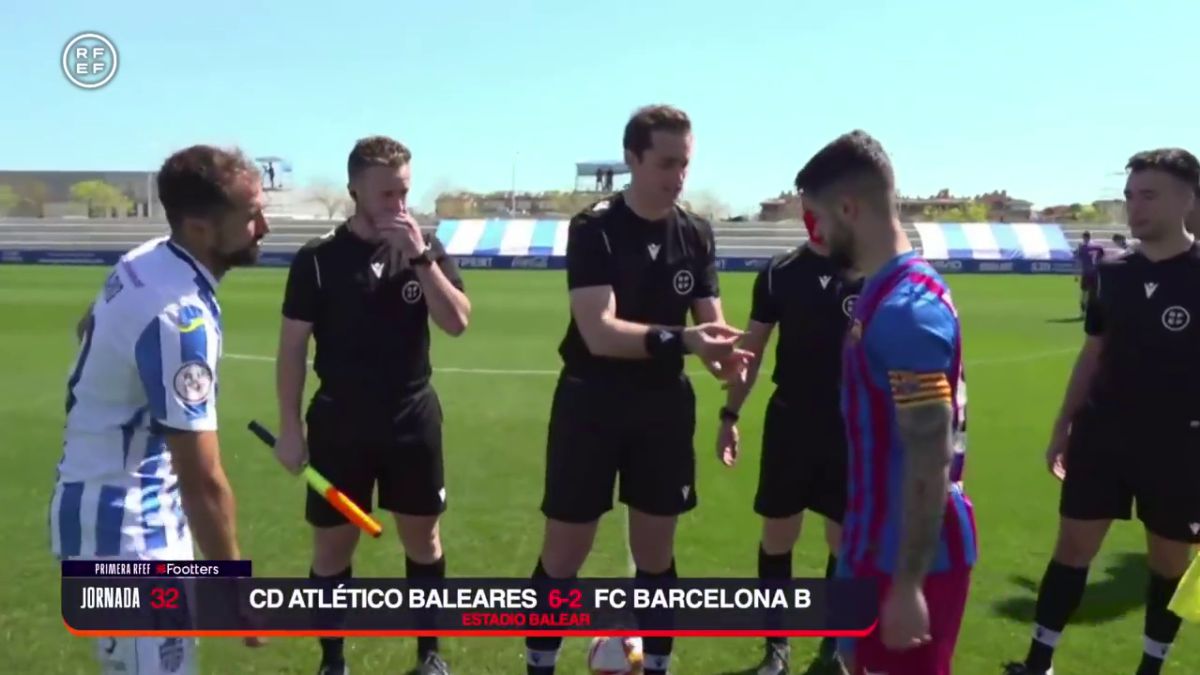 y goles del Atlético Baleares vs. Barça B de la RFEF - AS.com