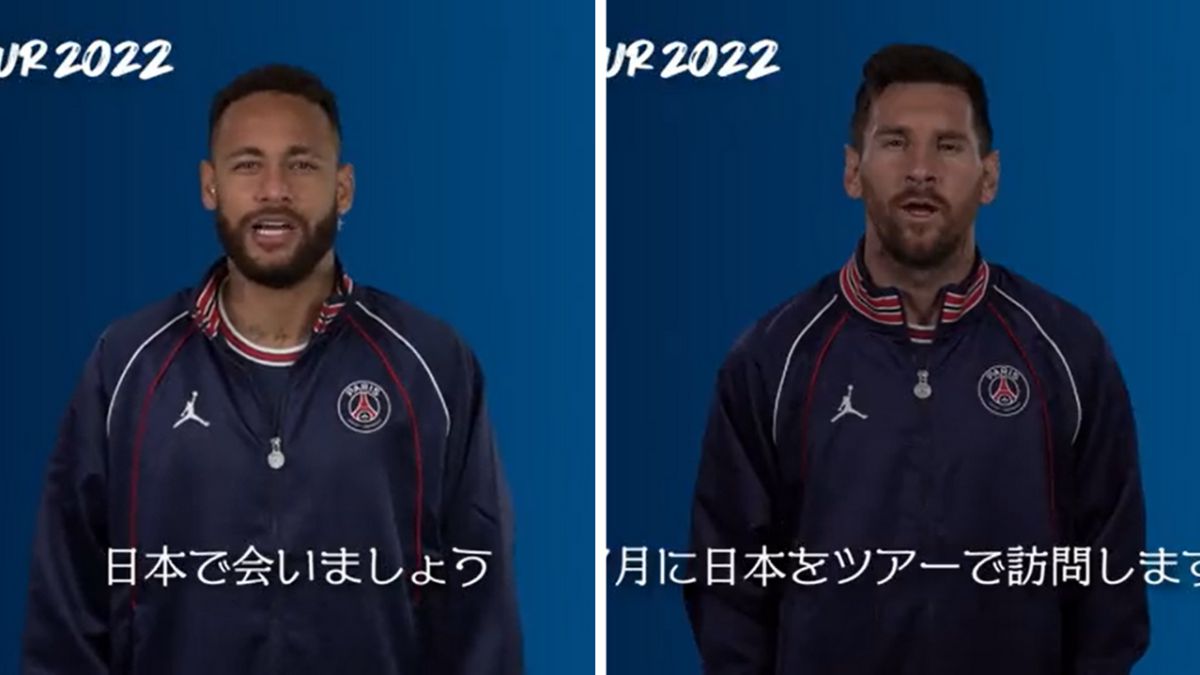Las redes se ceban con Messi y Neymar por esta campaña del PSG para Japón -  AS Chile