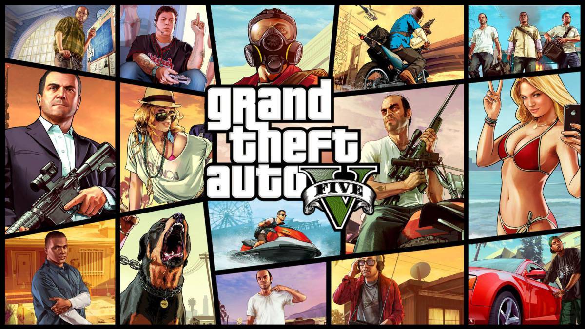 Así es Jugar GTA 5 en 2D 🤔⁉️ (Mods)