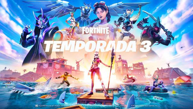 Tráiler cinemático de Fortnite Temporada 3; llega Aquaman ...