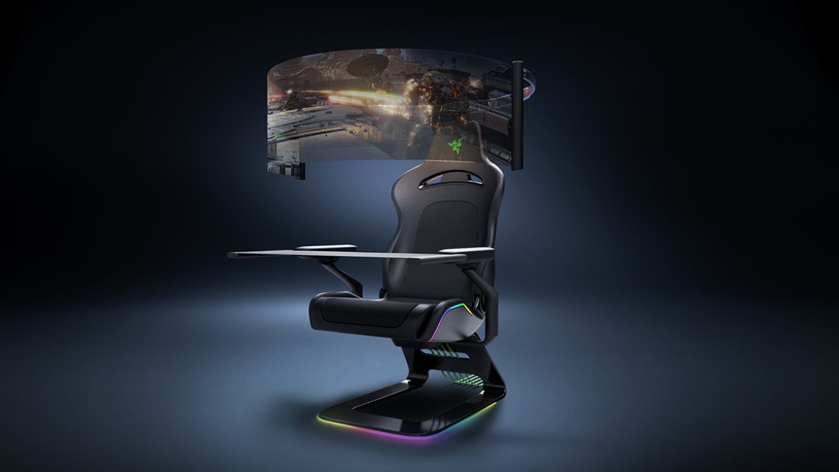 El sillón gamer definitivo es de Razer: pantalla de 60 incorporada,  sensores y más - Meristation