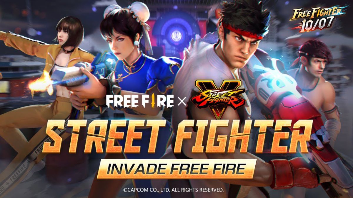 Free Fire comparte un nuevo vistazo a sus skins en colaboración