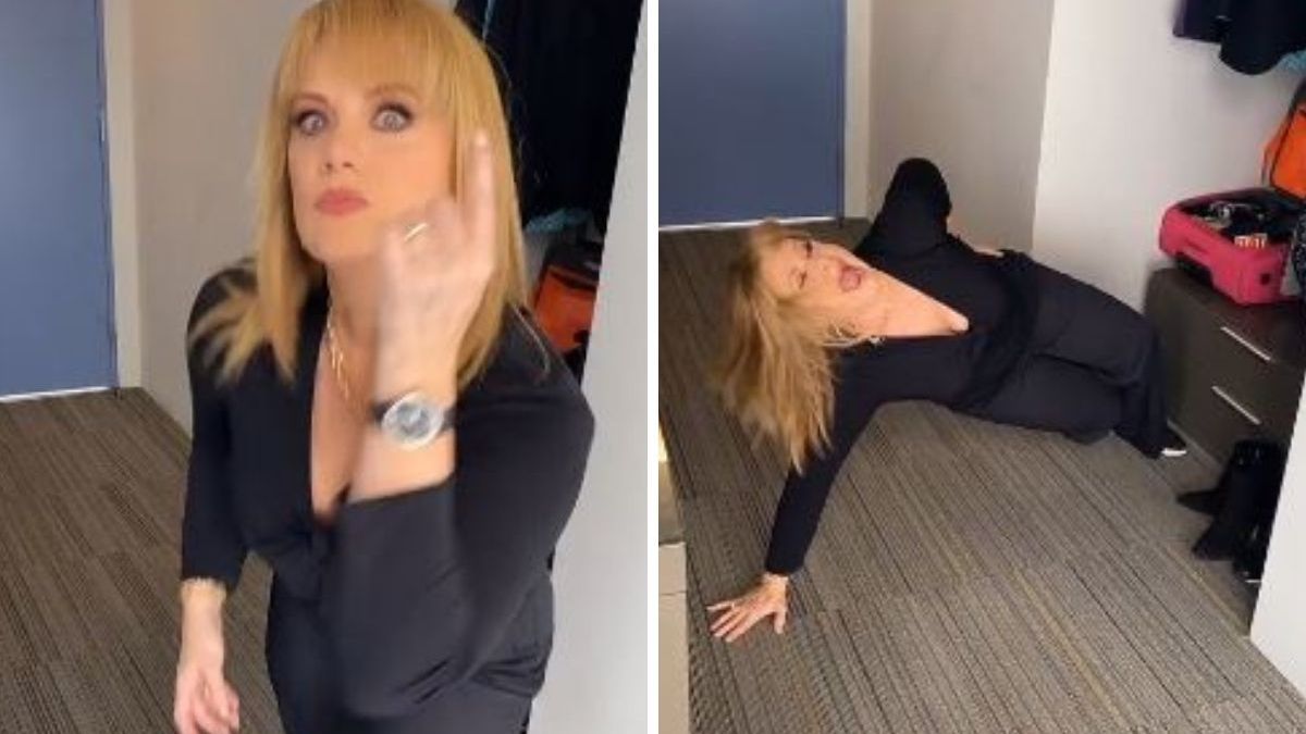 Erika Buenfil se “lastima” al imitar el twerking de Anitta - AS México