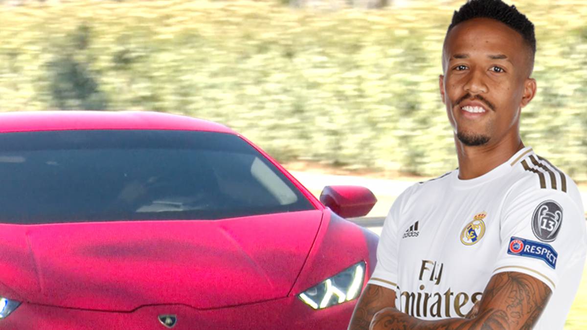 La última joya del garaje del Madrid: Militao y su coche de  € con  la música a tope - Videos