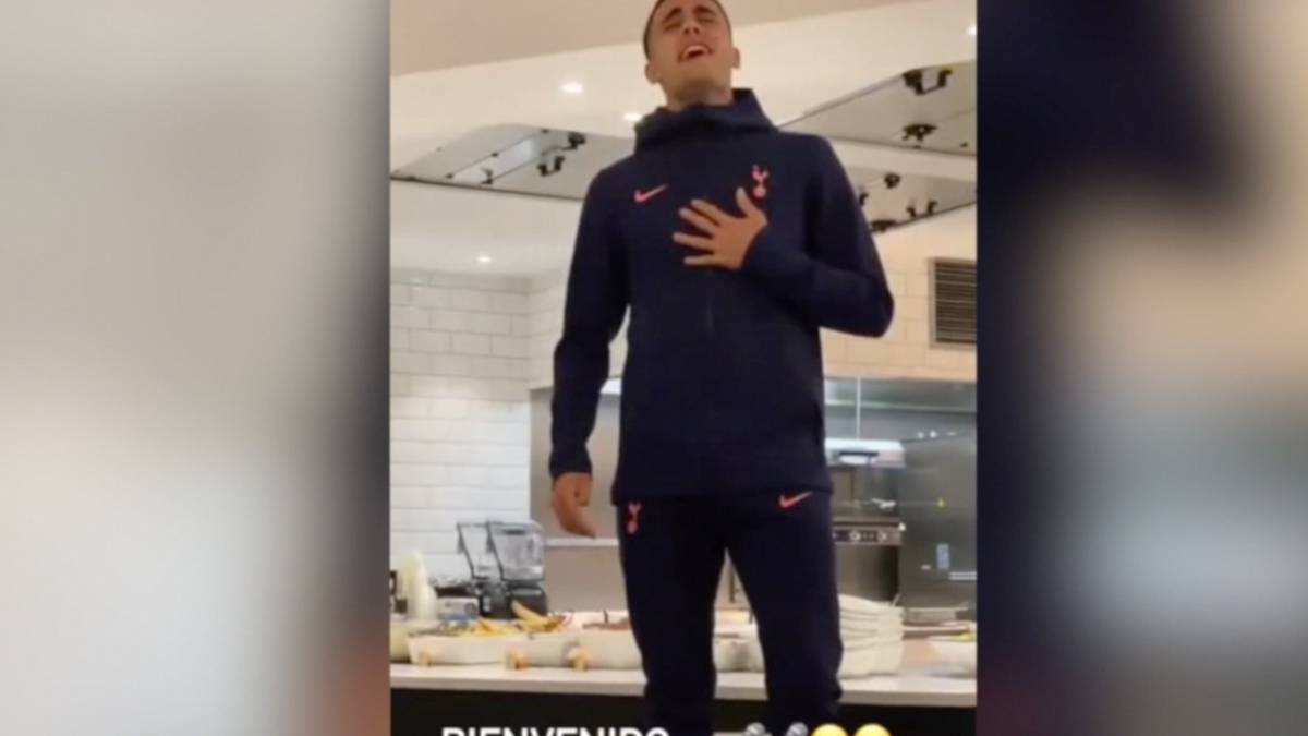 Childish Current Whichever Tottenham: Reguilón sings Nyno Vargas' 'Soy yo' in Spurs initiation - AS USA