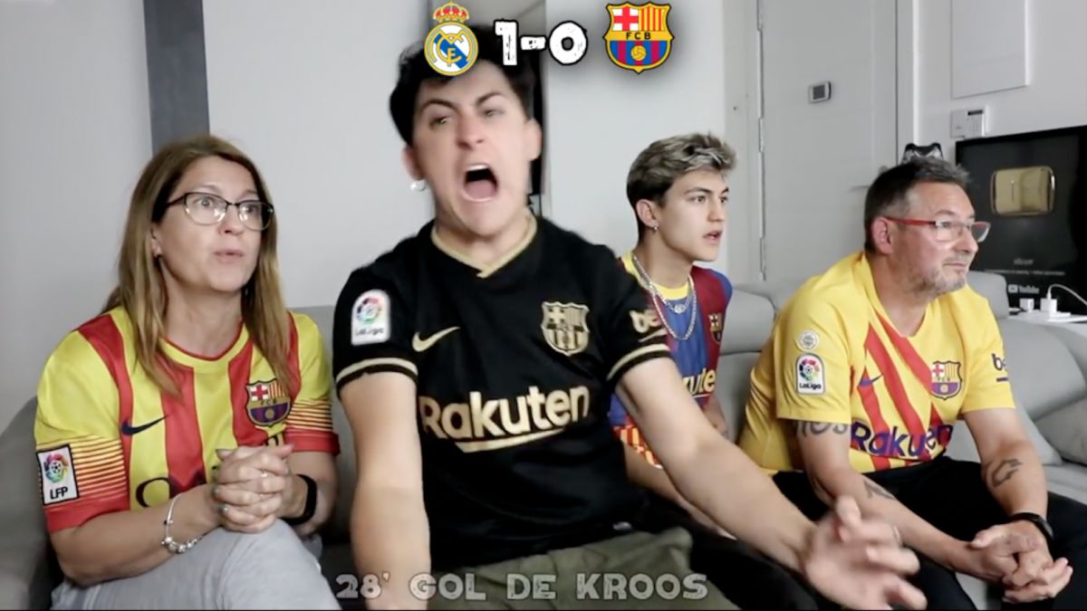 REAL MADRID - BARCELONA | La viral reacción al Clásico de un hincha del  Barça La viral reacción al Clásico de un hincha del Barça - AS Colombia