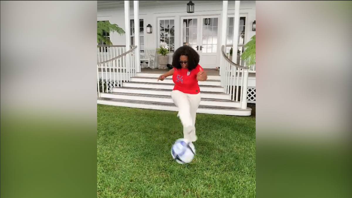 Oprah festeja el pase a Semifinal de USWNT con este video - AS USA