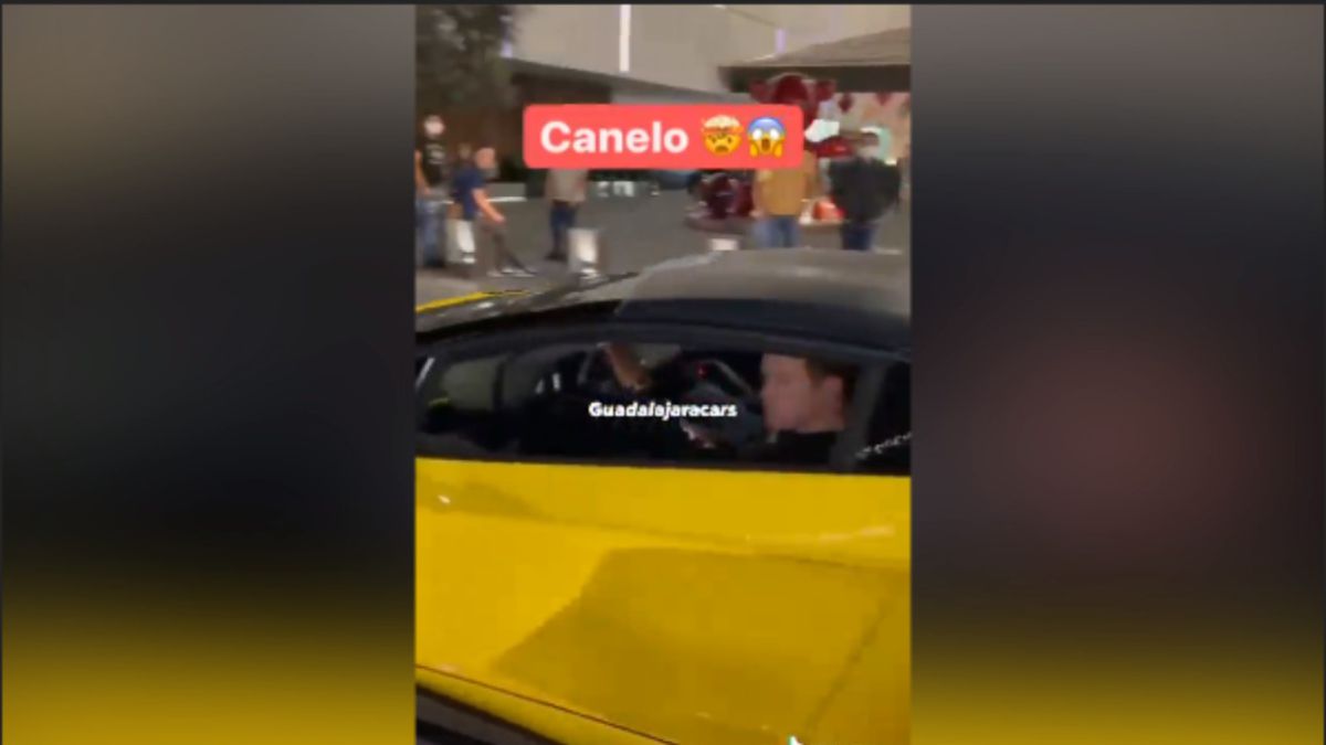 Canelo es visto conduciendo un lamborghini en Guadalajara - AS USA